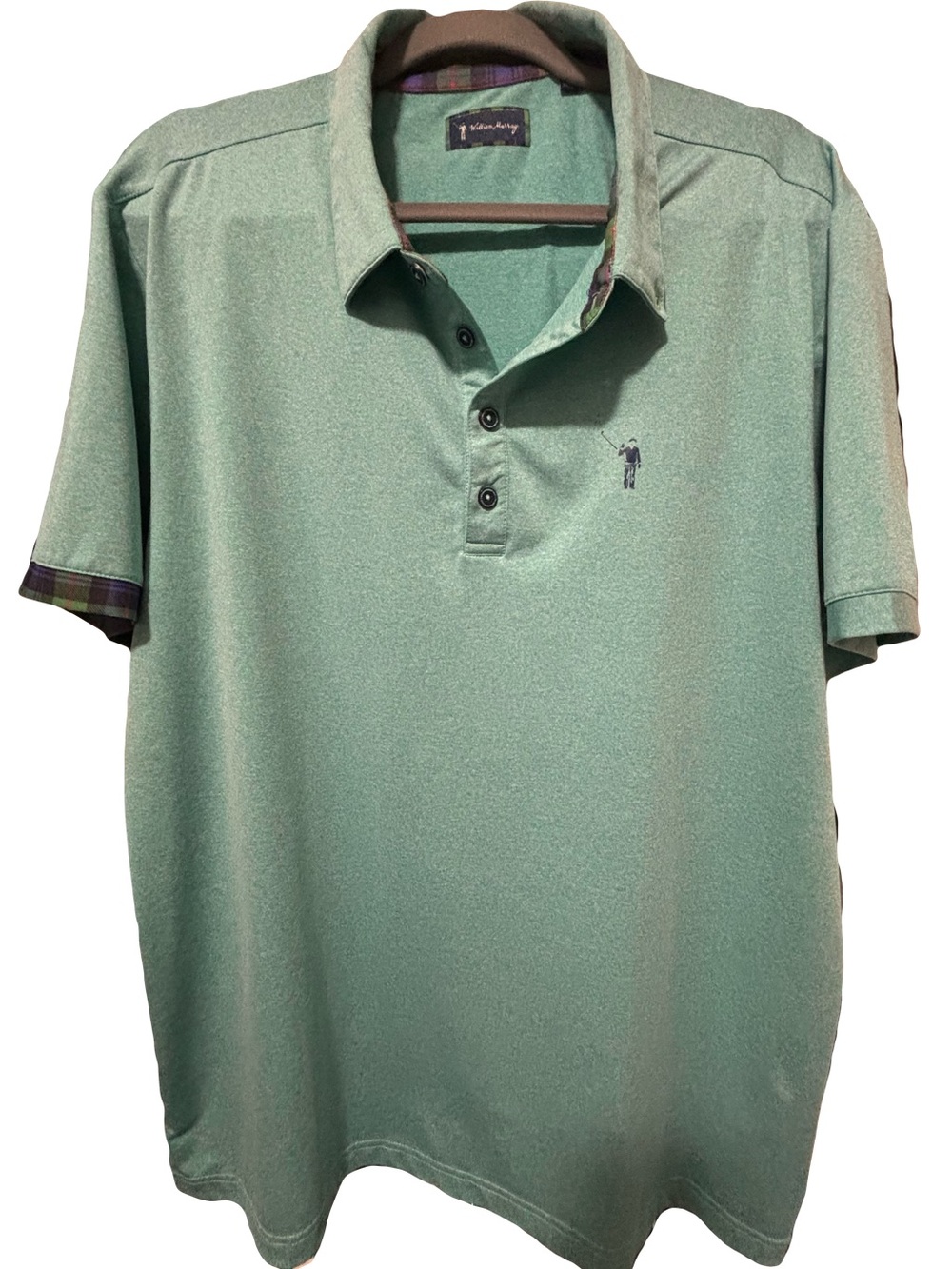 William Murray Teal Green Polo Shirt